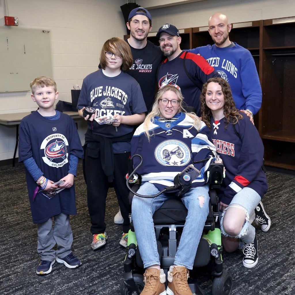 3.7.26 ~ COLUMBUS BLUE JACKETS ~ LAURA